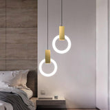 Nordic Ring LED Pendant Light - Modern Kitchen Pendant Lighting, Adjustable 7