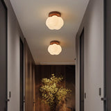 Pumpkin Flush Mount Ceiling Light - LED Fixture with Unique Design 6