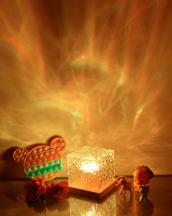 Qrismora - Northern Lights Inspired LED Lamp for Serenity & Creativity 0