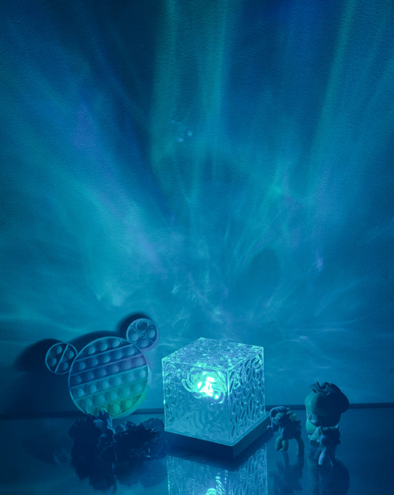 Qrismora - Northern Lights Inspired LED Lamp for Serenity & Creativity 1