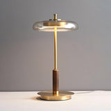 Ronaldo - Modern LED Table Lamp with Elegant Metal and Glass Design 1
