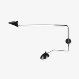 Serge Mouille - Versatile One Arm Wall Sconce with Adjustable Shade 1
