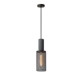 Shane - Industrial Pendant Light with Iron and Concrete Design 12
