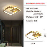 Smart LED Ceiling Light Fixture with PIR Motion Sensor for Energy Efficiency 10