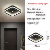 Smart LED Ceiling Light Fixture with PIR Motion Sensor for Energy Efficiency 7