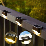 Solar LED Wall Lights - Automatic Outdoor Lighting for Garden & Patio 0
