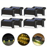 Solar LED Wall Lights - Automatic Outdoor Lighting for Garden & Patio 3