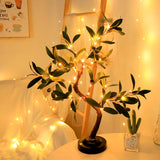 Tree-Shaped LED Table Lamp with Flexible Branches & Warm Light, Battery Operated 1