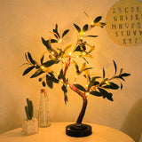 Tree-Shaped LED Table Lamp with Flexible Branches & Warm Light, Battery Operated 3