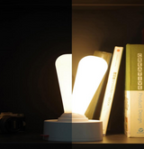 Vintage-Inspired LED Table Lamp with Toggle Switch & Rechargeable Battery 4