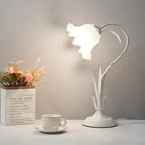 Vintage Flower Table Lamp - Adjustable Arm Bedside Table Lamp for Elegant Lighting 0