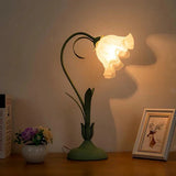 Vintage Flower Table Lamp - Adjustable Arm Bedside Table Lamp for Elegant Lighting 6