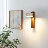 Wabi Sabi - Off-white Travertine LED Wall Light with Rotating Feature 3